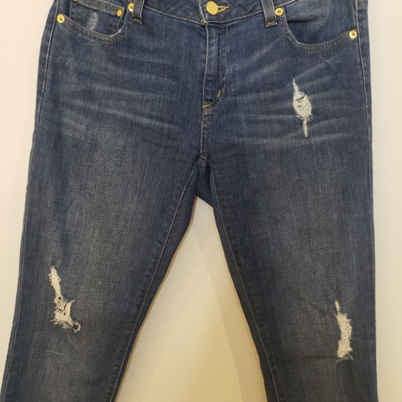 Michael Kors Ripped Boyfriend Jeans - Picture 3 of 6